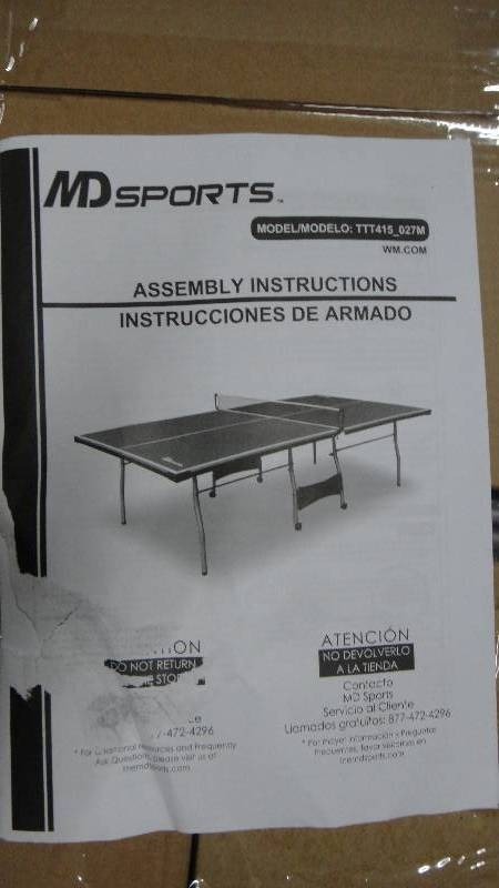 lot 8705 image: Ping Pong Table