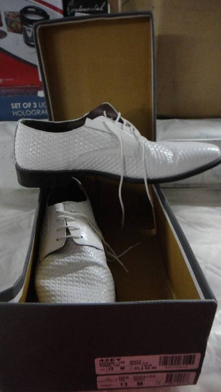 lot 8816 image: Sanfillipo Size 13 Dress Shoes