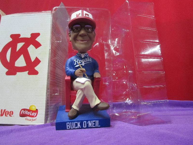 lot 8798 image: Buck ONeil Bobblehead