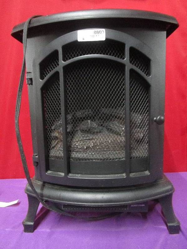 lot 8803 image: Alcove Electric Heater Stove