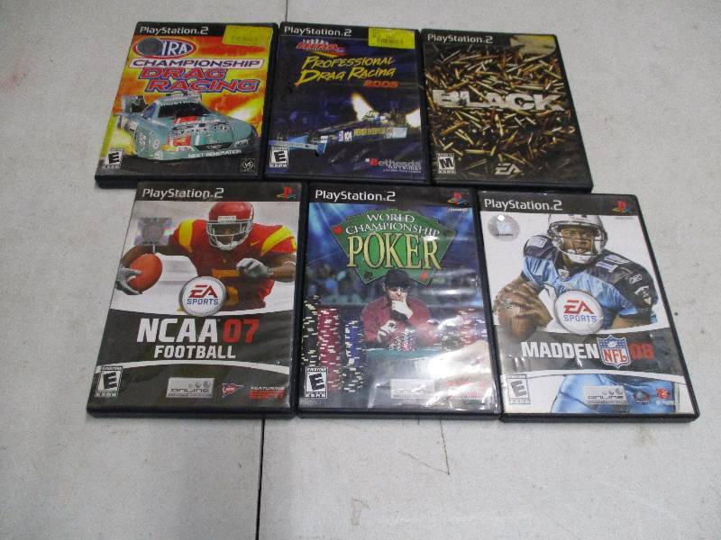 lot 8762 image: Lot of Games