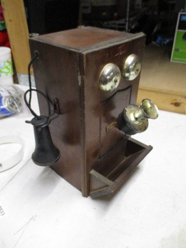 lot 8844 image: Antique Faux Phone