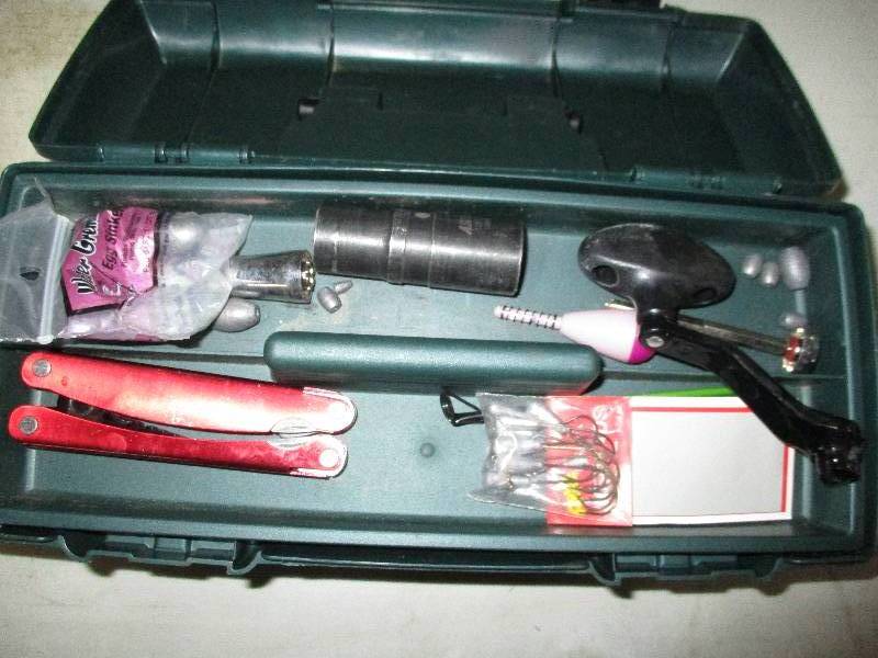 lot 8839 image: Tackle Box Contents Included