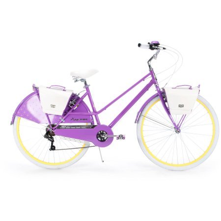 lot 8707 image: Huffy Supreme Womens Cruiser Bike, Purple