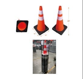 lot 6326 image: Unused Traffic Cones QTY (60pcs)