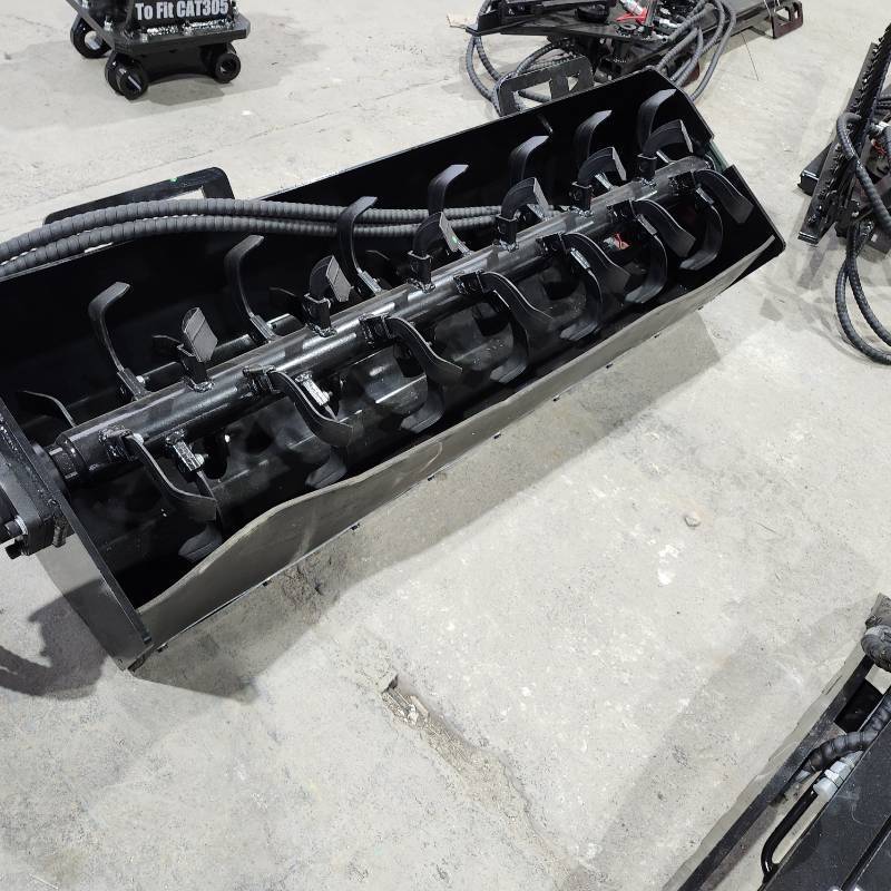 lot 4070 image: Unused GIYI Skid Rotary Tiller