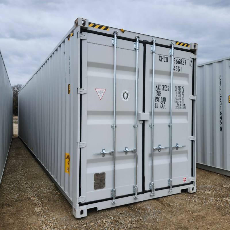 lot 6348 image: One Way Use 40 High Cube Storage Container, 1  End Opening  Metal Products XHCU5668277