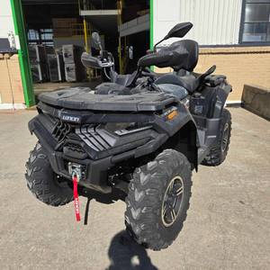 lot 41 image: New Vitacci X-Wolf 700L 4X4 2-Seater 4-Wheeler (Black)