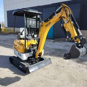 lot 63 image: Unused IRE20 Mini Excavator with Kubota Diesel Engine