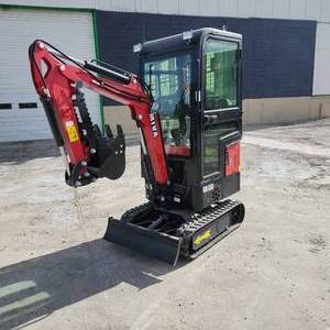 lot 67 image: VA13C Mini Excavator Compact Tracked Digger