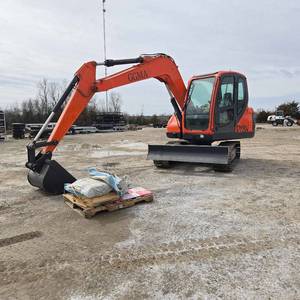 lot 55 image: Unused GGMA 2025 9 Ton Excavator  DY90  Yanmar Engine  72 Rubber Blocks