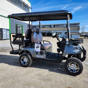 lot 91 image: Unused 2025 IR IRGC80 GOLF CART - THESE GOLF CARTS ARE NOW ASSEMBLED AND READY FOR REMOVAL