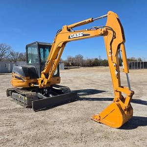 lot 27 image: CX58C Case 5 Ton Mini Excavator  1320.3 Hours  Excavator Bucket Attachments  Variety of Sizes  Yanmar Engine