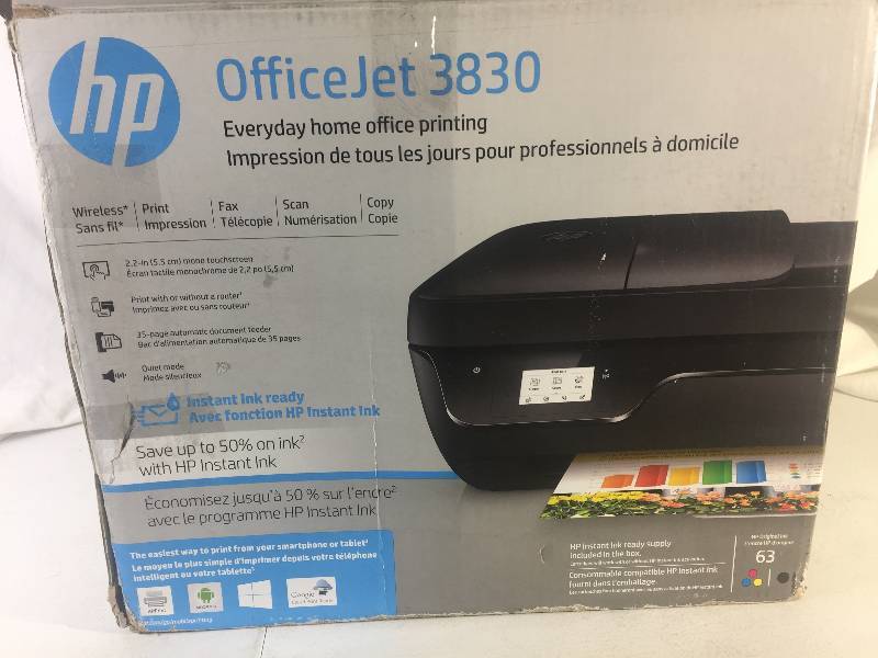 lot 6313 image: Office Jet 3830 Printer