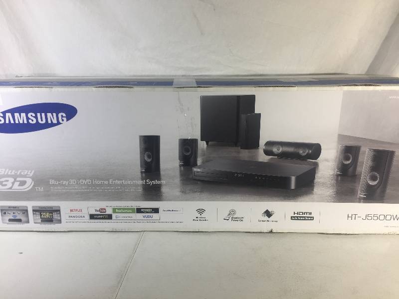 lot 6314 image: Samsung Blue Ray Home Entertainment System
