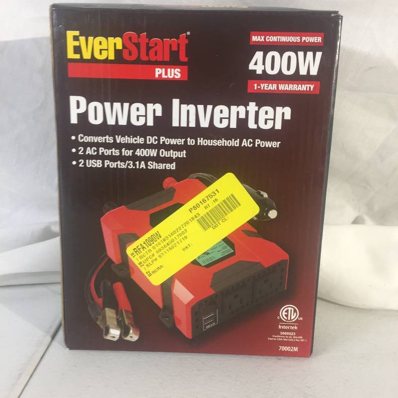 lot 6326 image: Everstart Power Inverter