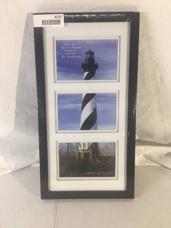 lot 6332 image: 3 space Picture Frame