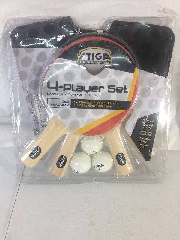 lot 6358 image: Ping Pong Paddles and Balls