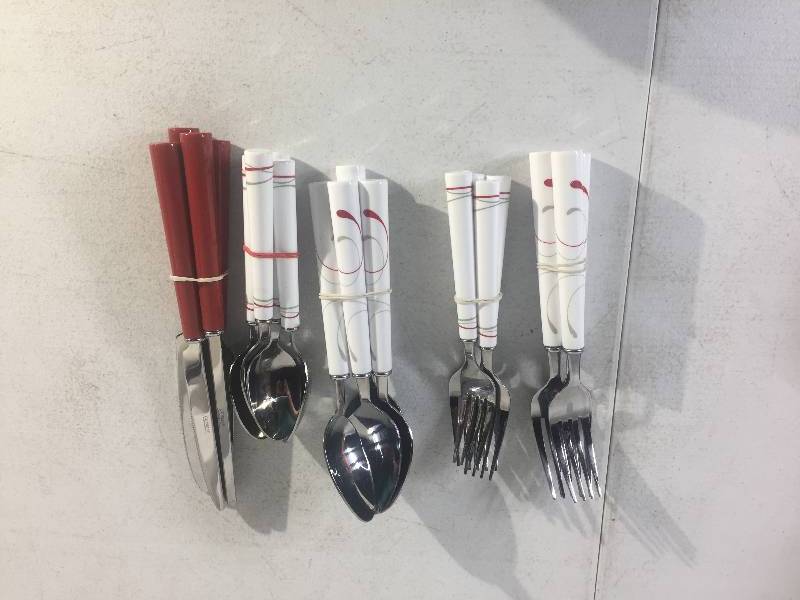 lot 6364 image: Knife Forks and Spoons