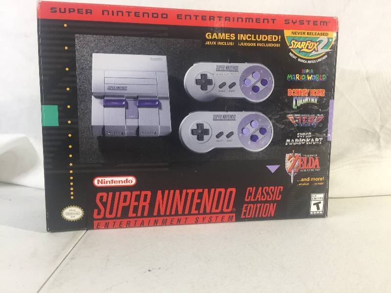 lot 6301 image: Super Nintendo Entertainment Edition Classic Version