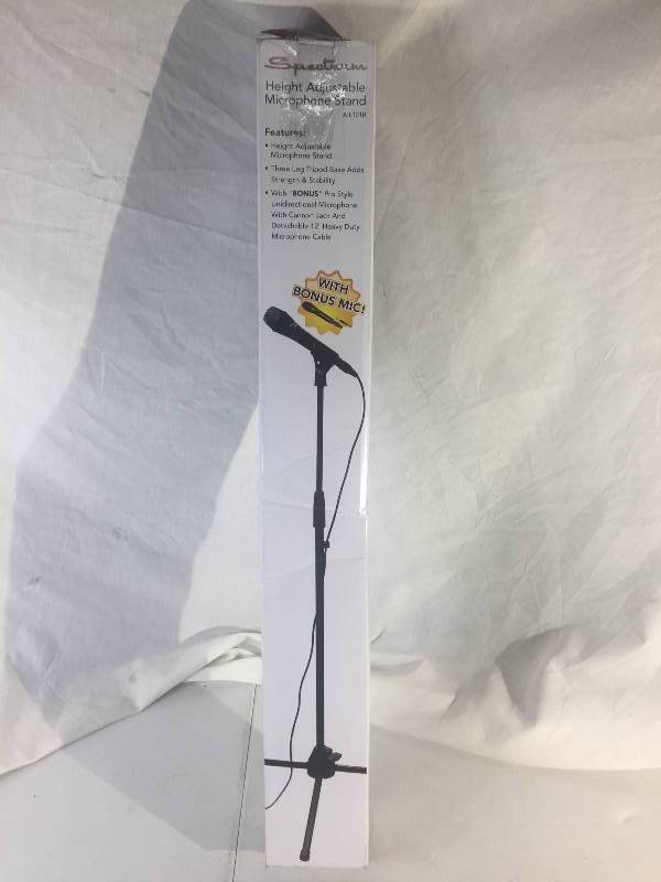 lot 6306 image: Microphone Stand with Mic