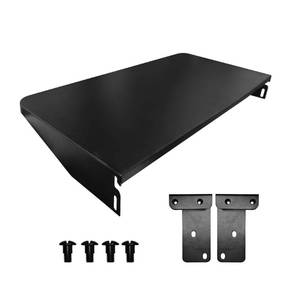 lot 5679 image: Grill Folding Front Shelf for TraegeBAC442 Pro 780 Series, Ironwood 885 BAC442 Model Grill Accessories for Traeger Pellet Grills BAC362 Folding Shelf, 33 x 12.5 in (Traeger 33inch Black Painted)