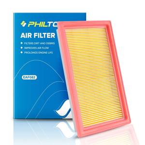 lot 6008 image: PHILTOP Engine Air Filter CA10234 Replacement for Infinit Q50 & Nissan Cube NV200 Versa, 2007-2021, 3.5L 3.7L, Rigid Panel
