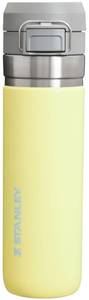lot 6022 image: Stanley Quick Flip GO Water Bottle 24 oz  Push Button Lid  Leakproof and Packable for Travel and Sports  Insulated Stainless Steel  BPA-Free  Pomelo