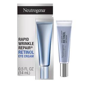 lot 6028 image: Neutrogena Retinol Eye Cream for Dark Circles, Rapid Wrinkle Repair, Daily Anti-Aging Under Eye Cream with Retinol & Hyaluronic Acid to Fight Fine Lines, Wrinkles, & Dark Spots, 0.5 fl. oz