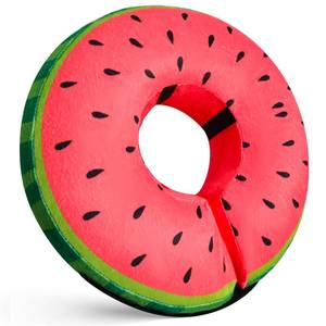 lot 6072 image: Katoggy Inflatable Dog Cone Collar for Dogs After Surgery, Soft Adjustable Blow up Donut Dog E-Collar for Small Medium Large Dog and Cats
