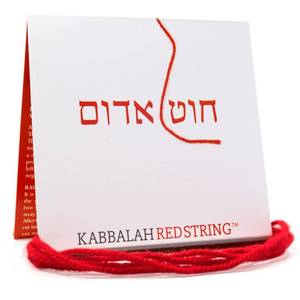 lot 6078 image: The Original Kabbalah Red String Bracelet from Israel - Red String Bracelet Pack 60 Inch Red String for up to 7 Evil Eye Protection Bracelets - Prayer, Blessing & Instructions Included