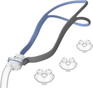 lot 6419 image: RMH AirFit P10 Medium System Assembly, Tube, Frame, Medium, Small Large Pillow & Strap - Retail $98.91