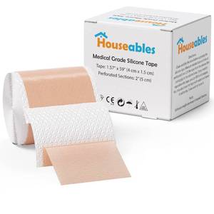 lot 6441 image: Silicone Scar Tape, Silicone Scar Patches, Scar Patches, Silicone Tape for Skin, Silicone Skin Patches, Silicon Scar Tape, Scar Bandage, Silicone Gel Sheets, Scar Sheets, Silicon Tape, 1.57�� x 60��