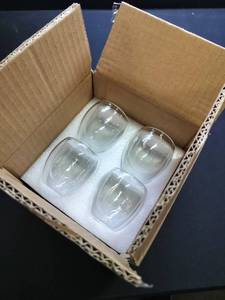 lot 8330 image: A 4pk Espresso Glasses