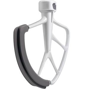 lot 8337 image: KITCHPOWER 6 Quart Flex Edge Beater for Bowl-Lift Stand Mixers, Paddle Attachment Mixer Accessory