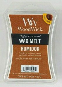 lot 8354 image: WoodWick Wax Melt Humidor 3 oz