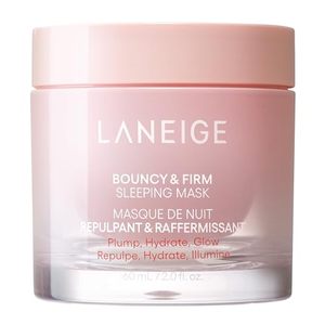 lot 8374 image: LANEIGE Bouncy and Firm Sleeping Mask Revitalize, Smooth, Peony & Collagen Complex, Barrier-Boosting Hydration