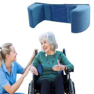 lot 8442 image: Wheelchair Lateral Support Cushions,Lateral Support Cushions for Wheelchair Seniors Pressure Relief with Adjustable Side Panel Wheelchair Stabilizer Attachment Chair Side Pads Lateral Foam Wedge