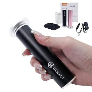 lot 8461 image: A 4.8IN Longer Electric Foot Callus Remover, Professional Aluminum Callus Remover for Feet with 80pcs Sandpaper Discs, Stepless Speed Control Pedicure Tools for Dead Skin Calluses (Black)
