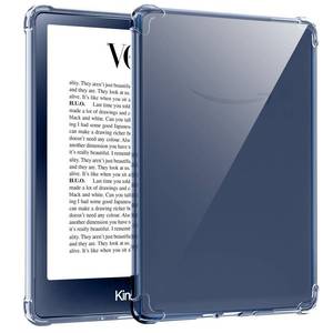 lot 8482 image: TQQ Clear Case for Kindle 6 inch 2024 and 2022 Releases Only (11 Generation), Thin Slim Soft Flexible Silicone TPU Rubber Back Case Cover Skin Fits Kindle 6 11th Generation 20242022