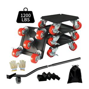 lot 9863 image: Heavy Duty Furniture Movers with Wheels,Furniture Dolly 5 Wheels,Furniture Movers Sliders 360 Ratating,1200lbs550kg Load Capacity,Furniture Lift Mover Tool Set for Sofa,Fridge,Washing Machine SYMORIN