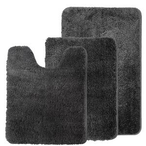 lot 9914 image: Bathroom Rugs Sets 3 Piece,Bath Rugs for Bathroom Non Slip, Ultra Soft Water Absorbent Microfiber Bath Mat Set, Machine Washable Thick Plush Bath Mats for Bathroom Floor,Tub and Shower,Deep Grey