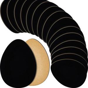 lot 10271 image: Jecery 36 Pcs Non Slip Shoes Pads Suede Sole Protectors Adhesive for High Heeled Shoes Women Dance Sole Protector with Adhesive Backing, Black