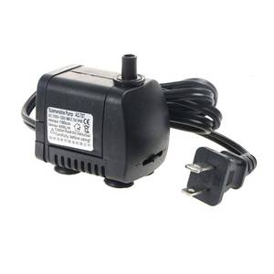 lot 10273 image: Saim 105GPH Submersible Water Pump Mini Fountain Pond Pump with 4.9ft Power Cord for Aquarium Fish Tank Pond Hydroponics Statuary, AC-707