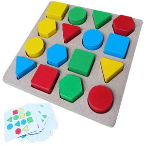 lot 10290 image: TieGokii Puzzles Gifts for Dementia,Alzheimers Activities & Games for Seniors,Geometric Cognitive Products for Elderly