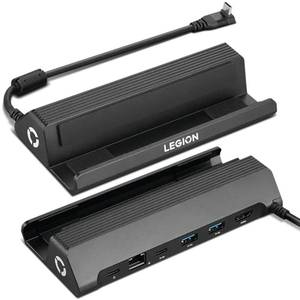 lot 10365 image: Legion Go USB-C Hub Dock for Legion Go �� 6-in-1 Dock, Improves Game Speed Efficiency, 4K Visual Support - Gaming Accessory for Legion Go Console