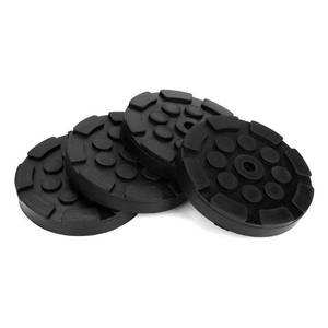 lot 10385 image: Rubber Pads For Car Rubber Pads For Car 4 Pcs Car Round Rubber Arm Pads Auto Jacking Weightlifter Accessories Compatible With Bendpak Or Danmar Hoist Crane Pad Truck Hole Dia