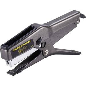 lot 10403 image: Bostitch Office B8 Heavy Duty All Metal 45 Sheet Plier Stapler, 210 Stapler Capacity, Full-Strip, Black
