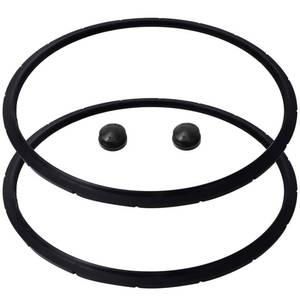 lot 10407 image: A 2 09985 for presto Pressure Canner Sealing Ring Gasket 01745 01751 01755 01781 01782 01784 presto Pressure Cooker 16 18 23 Quart Including 2 Overpressure Plug presto 23 quart Pressure Canner Parts
