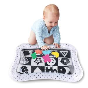 lot 10429 image: The Peanutshell Tummy Time Water Play Mat Girls or Boys - High Contrast Sensory Developmental Toy, Newborn & Infant Baby Toys 0-6 Months, Unisex New Born Baby Essentials Must Haves - Montessori